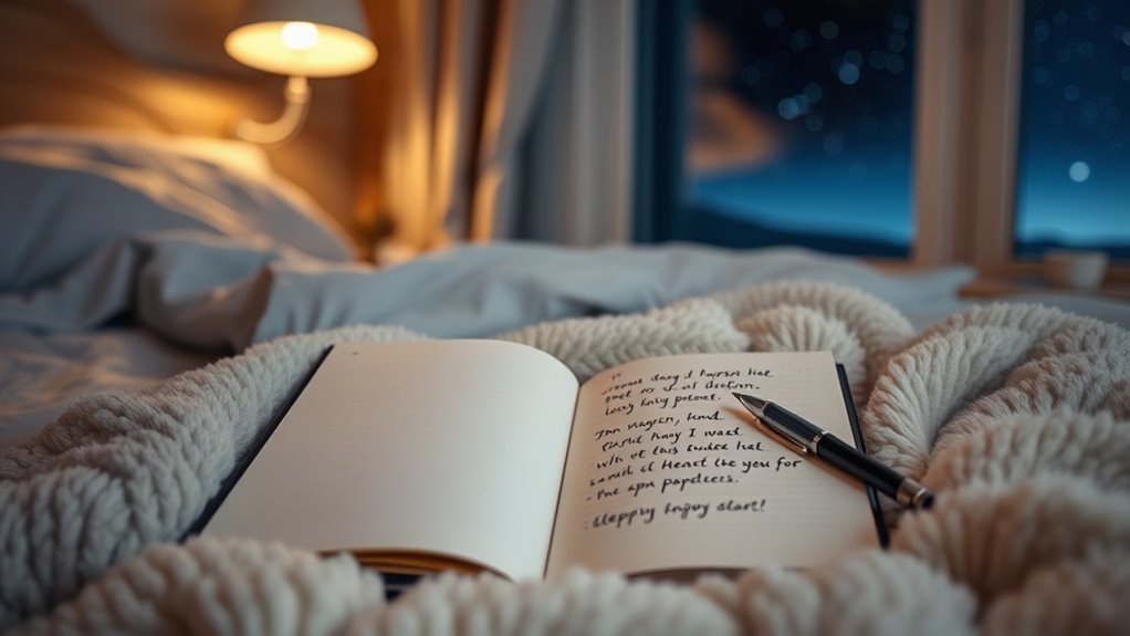 writing wishes before sleep