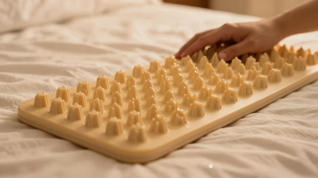 acupressure mats promote relaxation