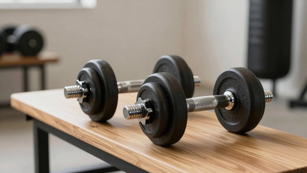 adjustable space efficient strength training