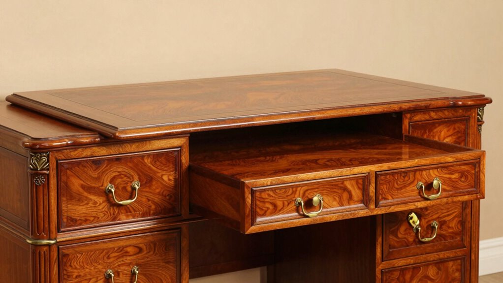 compact secretary desks