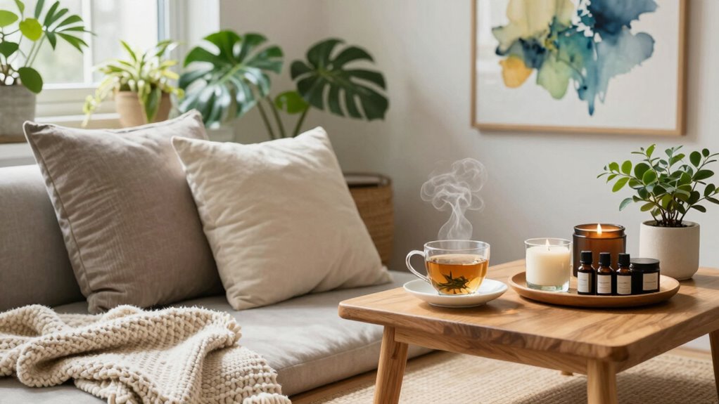 create calm personal sanctuary