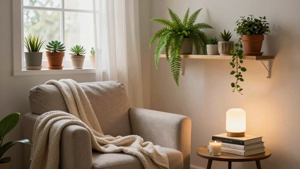 create calming home sanctuary