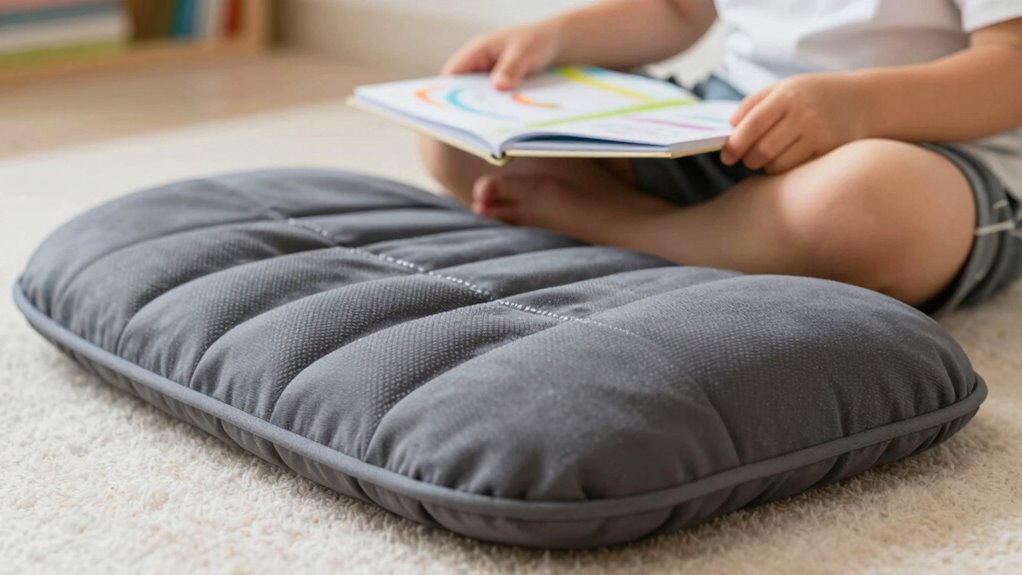 deep pressure promotes sensory calming
