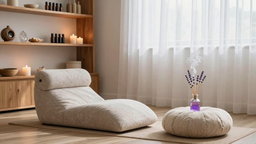 design a calming wellness environment