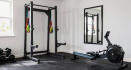 efficient space saving fitness setup