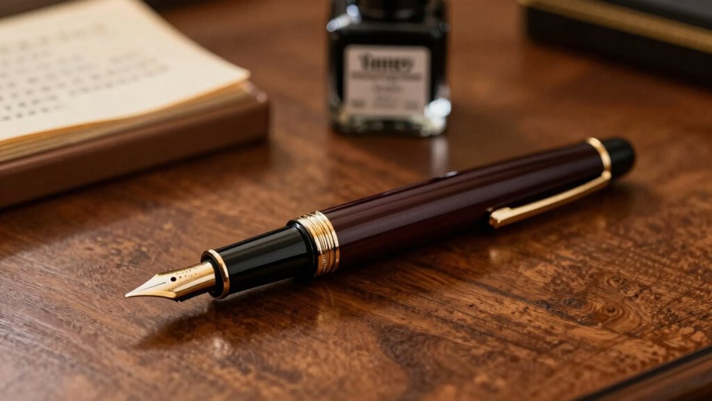 elegant mindful writing ritual