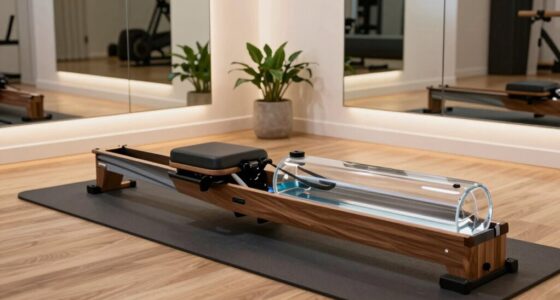 elegant water rowing equipment