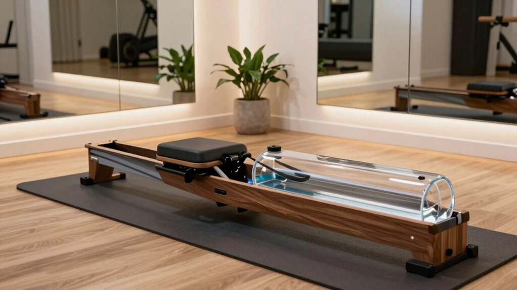 elegant water rowing equipment