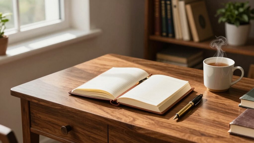 enhances journaling consistency and focus