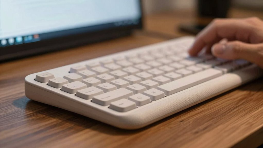 ergonomic keyboard wrist support