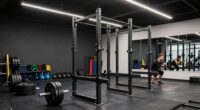 garage gym squat racks