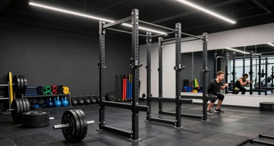 garage gym squat racks