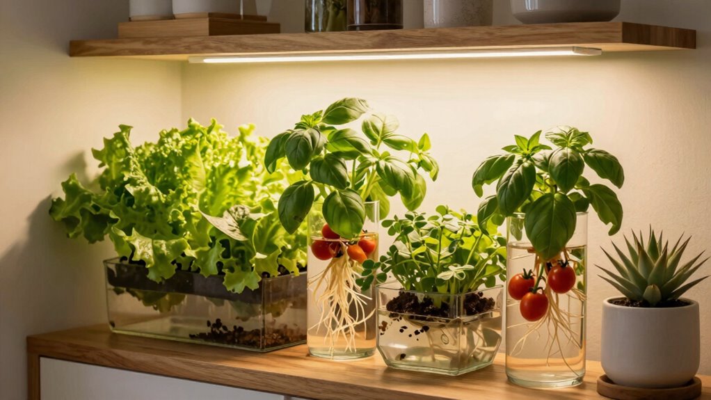 indoor sustainable hydroponic gardening
