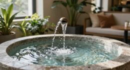 indoor water sound relaxation