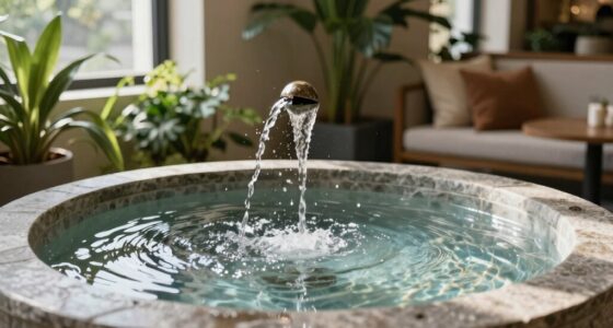 indoor water sound relaxation