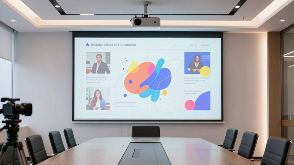 interactive high resolution projection technology
