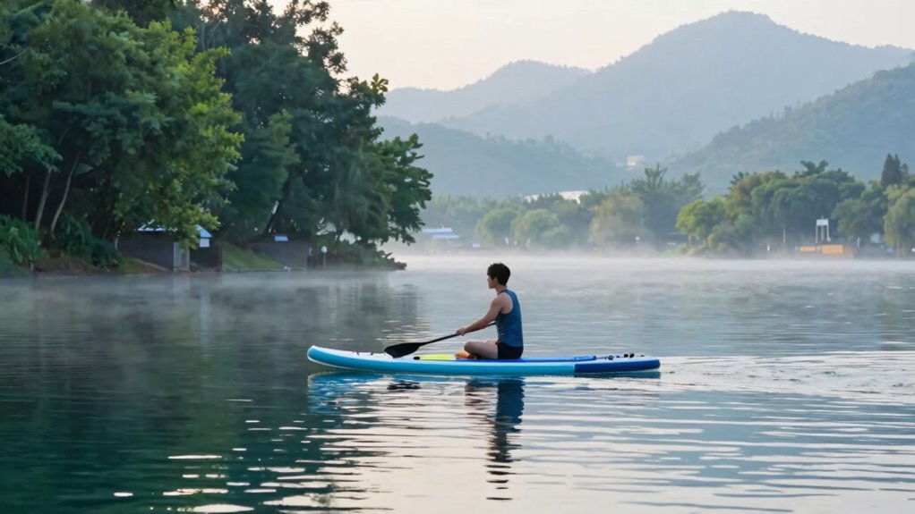 mindful scenic water activity