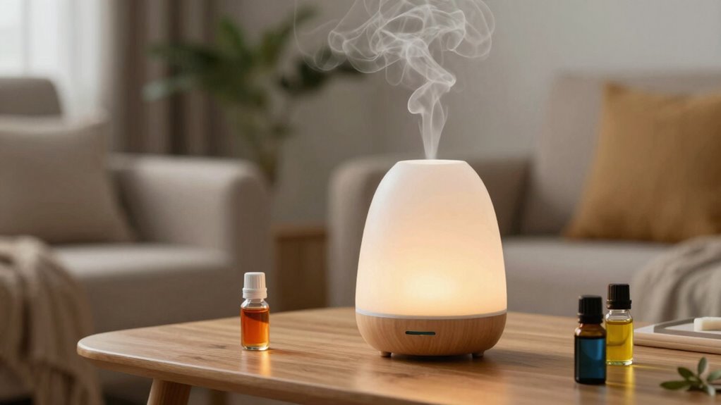 moderate essential oil diffusion