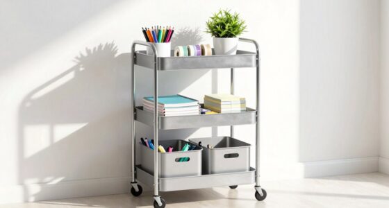 organize journaling supplies efficiently