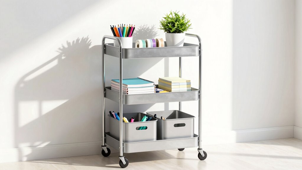 organize journaling supplies efficiently