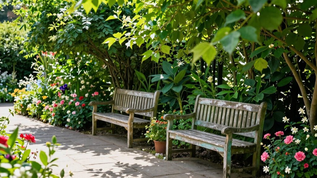 outdoor seating for relaxation