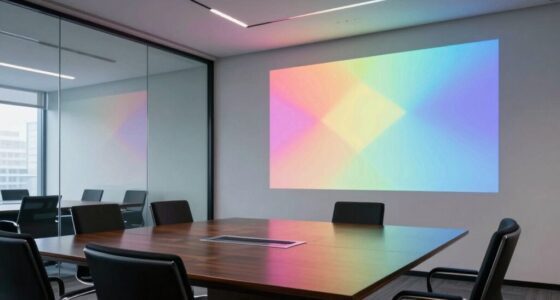 projectors in vision rooms