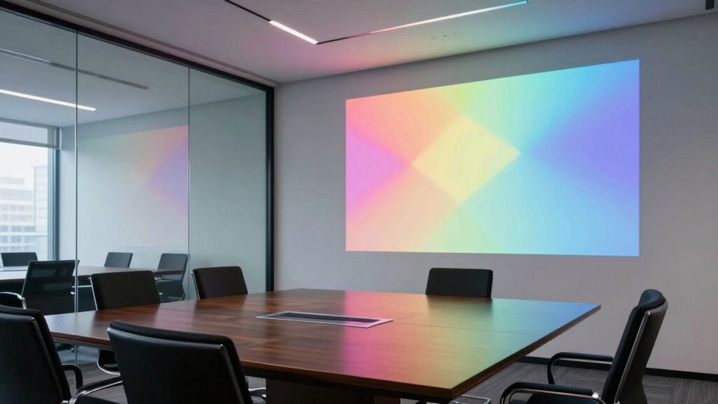 projectors in vision rooms