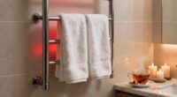 spa inspired towel heating