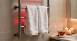 spa inspired towel heating