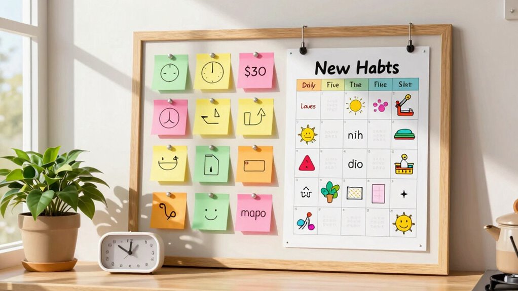 visual cues enhance routines