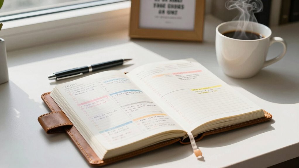 weekly planning boosts motivation