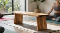 yoga benches enhance stretching