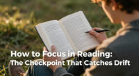 How To Focus In Reading: The Checkpoint That Catches Drift
