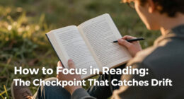 How To Focus In Reading: The Checkpoint That Catches Drift